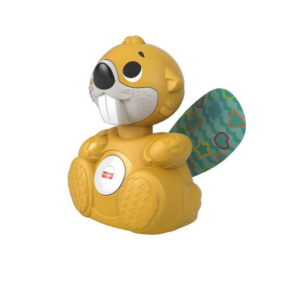 

Интерактивная игрушка Fisher-Price Linkimals Сообразительный бобёр на русском (GXD83) (10-569568)