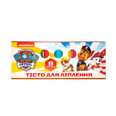 

Тесто для лепки Перо Paw Patrol 9 баночек (122176) (10-569524)