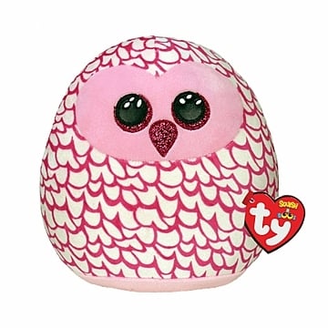 

Мягкая игрушка Squish-A-Boos "Розовая сова Pinky", 20 см - Ty Toy (20-1031163)
