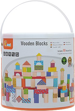 

Набор строительных блоков, 100 элементов - Viga Toys (20-545353)
