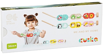 

Деревянная развивающая игрушка Силянка "Мой дом" - Cubika (20-1014253)