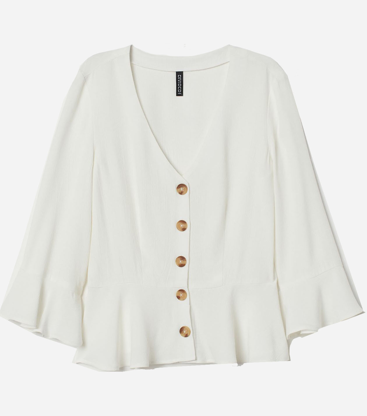 

Блузка H&M 0745199-9  Белая (СА2000001877159, Блузка H&M 0745199-9 42 Белая (СА2000001877159)