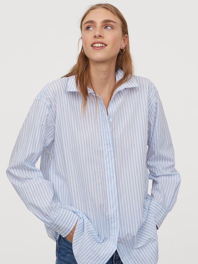 

Рубашка H& 02-0811525-021  Белая (СА2000001877210, Рубашка H&M 02-0811525-021 M Белая (СА2000001877210)
