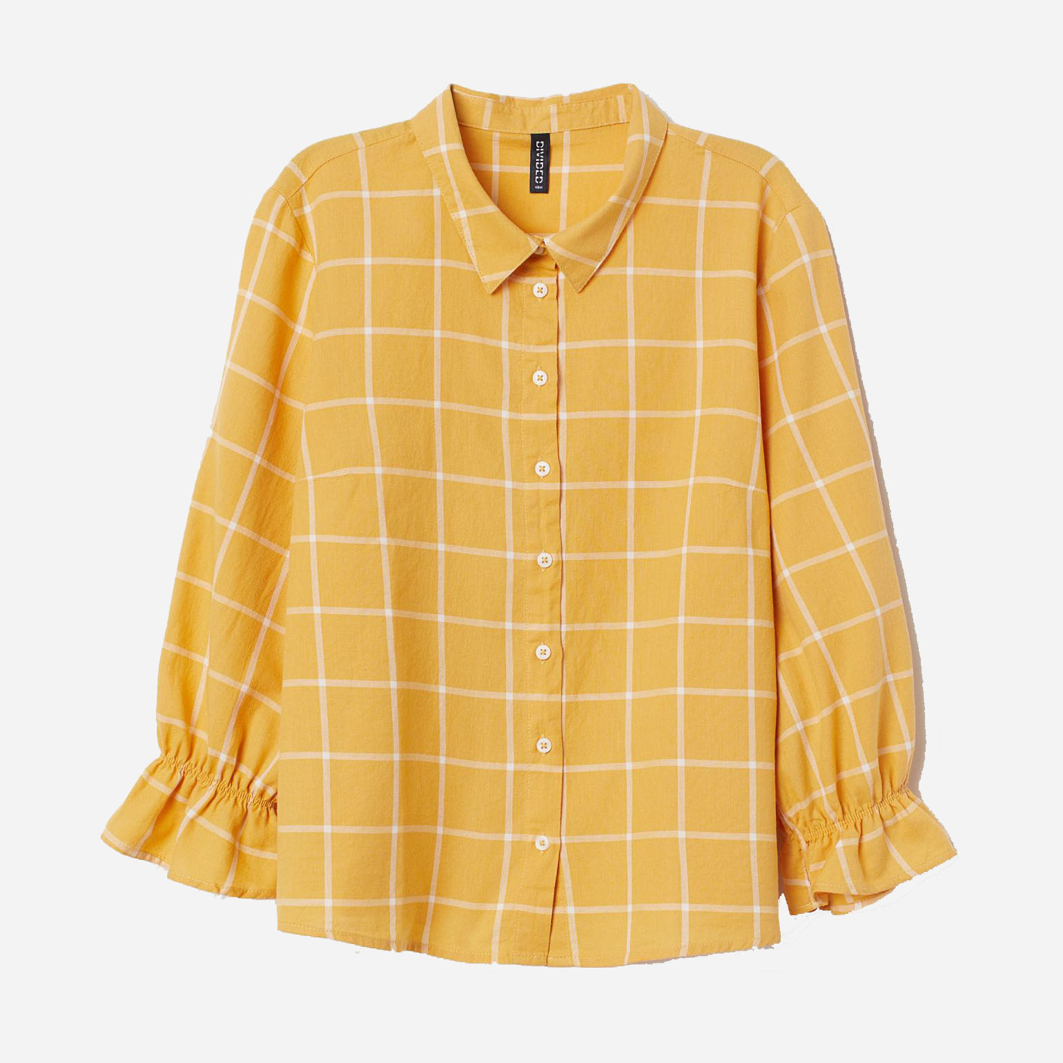

Рубашка H&M 09-0733549-009 46 Желтая (СА2000001876961)