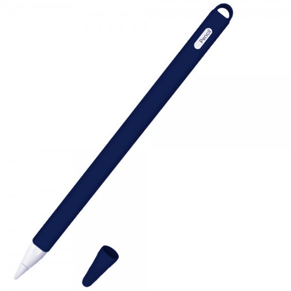 

Чехол TPU Goojodoq Hybrid Ear для стилуса Apple Pencil 2 Dark/Blue тех.пак