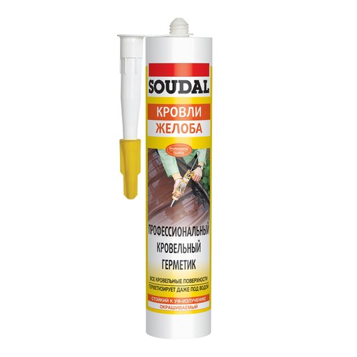 

Герметик Soudal кровельный 310 мл (10606526)