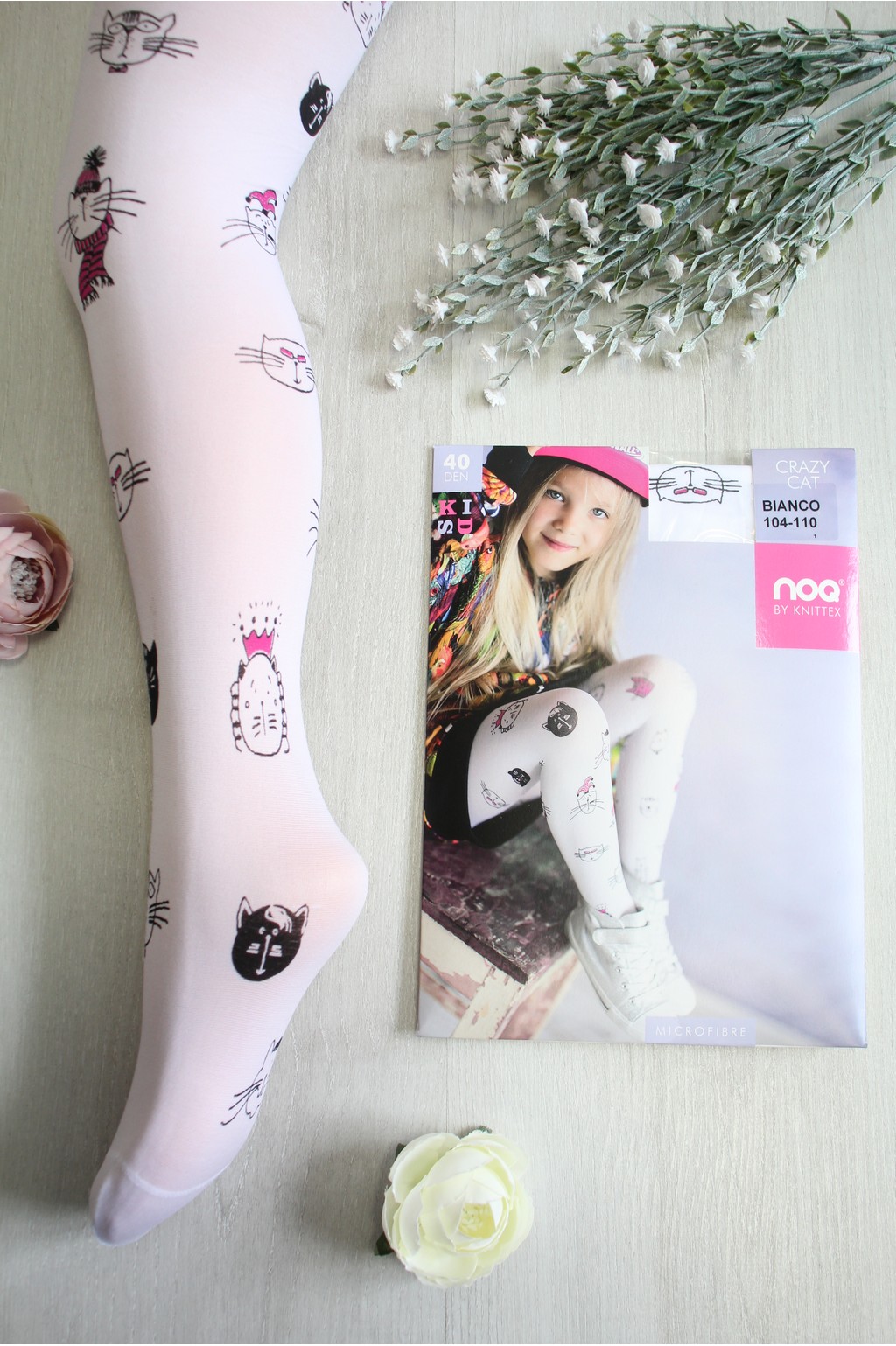 

Колготки Knittex 104-110 / 4-5 лет см Белый