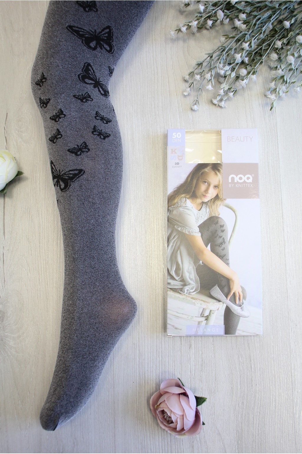 

Колготки Knittex 140-146 / 10-11 лет см Серый