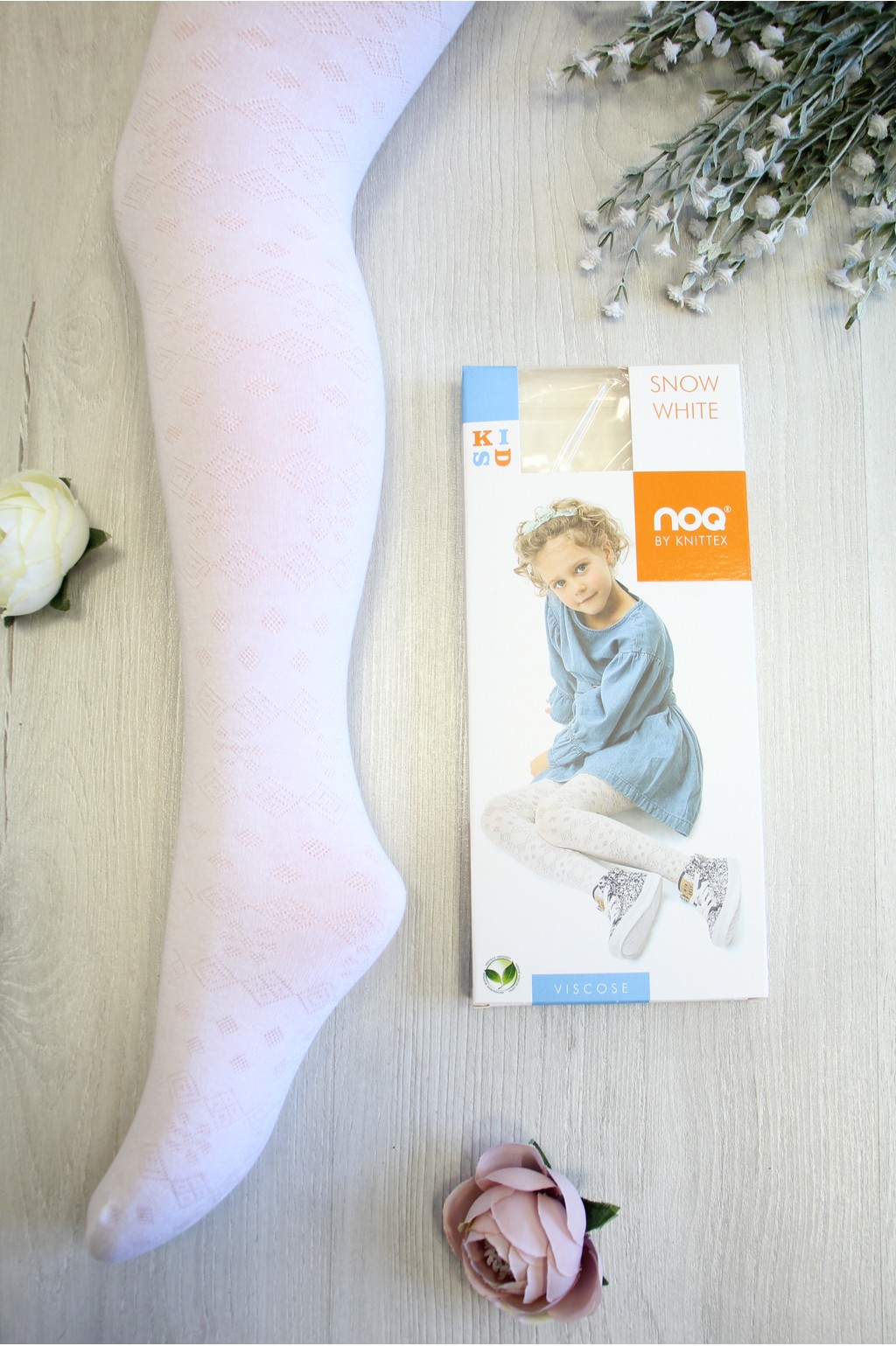 

Колготки Knittex 104-110 / 4-5 лет см Белый
