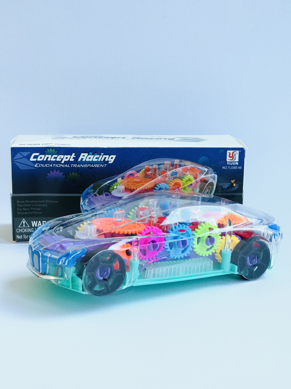 

Интерактивная машинка с прозрачным корпусом и музыкальной LED подсветкой Concept Racing