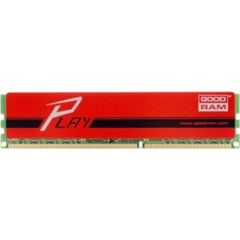 

Модуль памяти DDR4 8GB/2400 GOODRAM Play Red (GYR2400D464L15/8G)