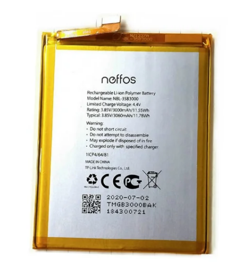 

Аккумулятор к телефону TP- Link Neffos C7 NBL- 35B3000