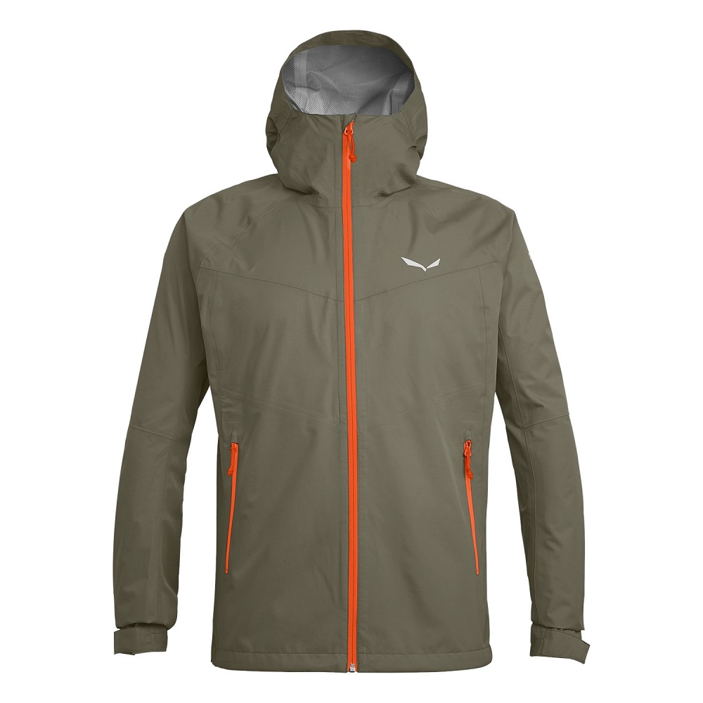 

Куртка Salewa Aqua 3.0 чоловіча M коричнева