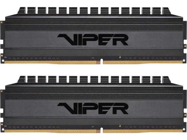 

Оперативна пам'ять Patriot Viper DDR4 BLACKOUT 8GB 3200 MHz CL16 (Kit of 2x4096) DIMM Black 2 (PVB48G320C6K)