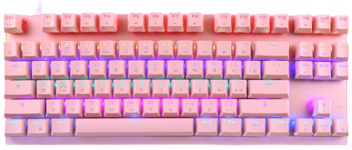 

Клавиатура Motospeed K82 Outemu Blue (mtk82pmb) Pink USB (mtk82pmb)