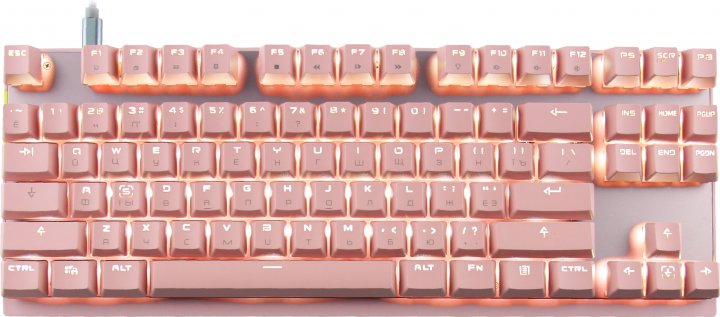 

Клавиатура Motospeed GK82 Outemu Red (mtgk82pmr) Pink USB (mtgk82pmr)