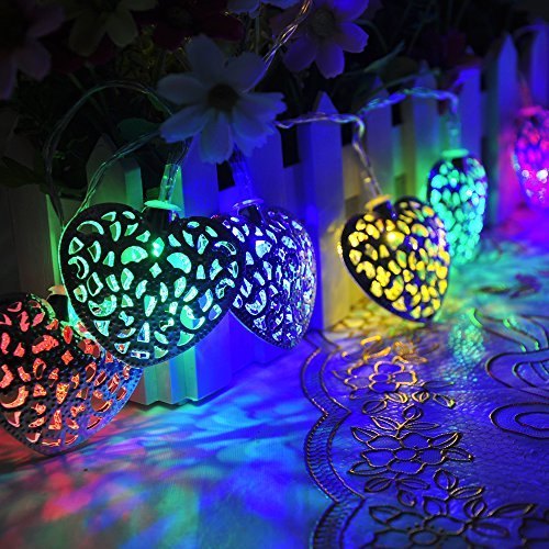 

Світлодіодна гірлянда LEDLight "Серце" gold metal 20 led Сolor
