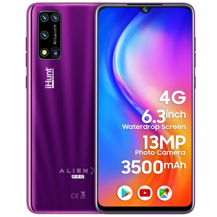

Мобильный телефон смартфон iHunt Alien X Pro 2021 Purple