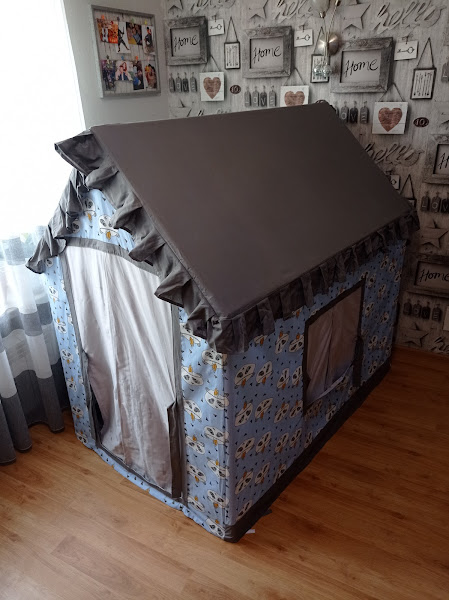 

Детская палатка домик для игр и сна, 1.5*1м, "Панда"