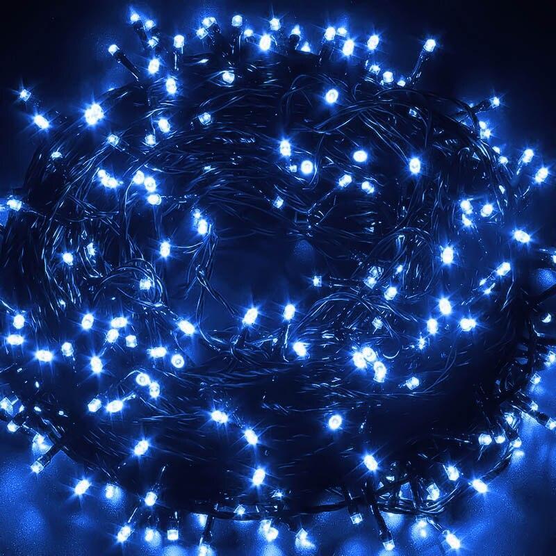 

Гирлянда светодиодная 40 м 400LED Arts Pine свеча матовая с черным проводом Синий (VK-1481) TRG-86552