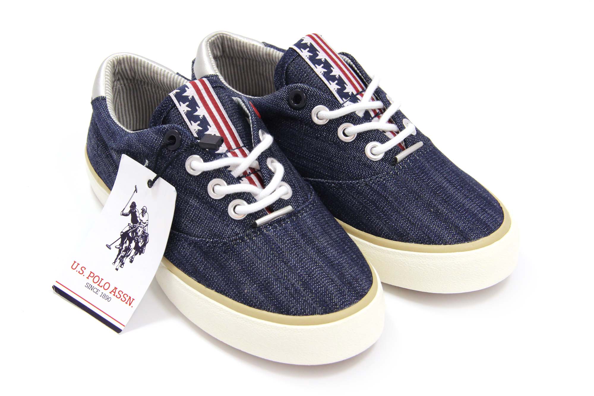 

Кеды для девочек U.S. POLO ASSN. Синий 30 #7569