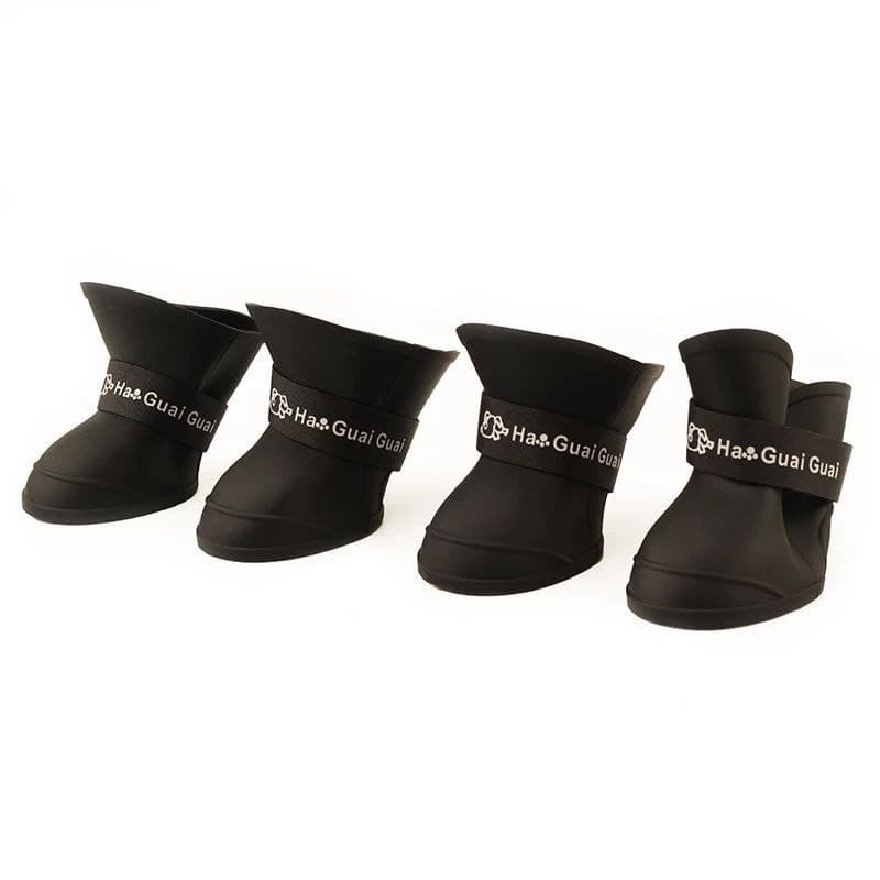 

Обувь для собак DogClub ботинки силикон XL (5*6,3 см) Black