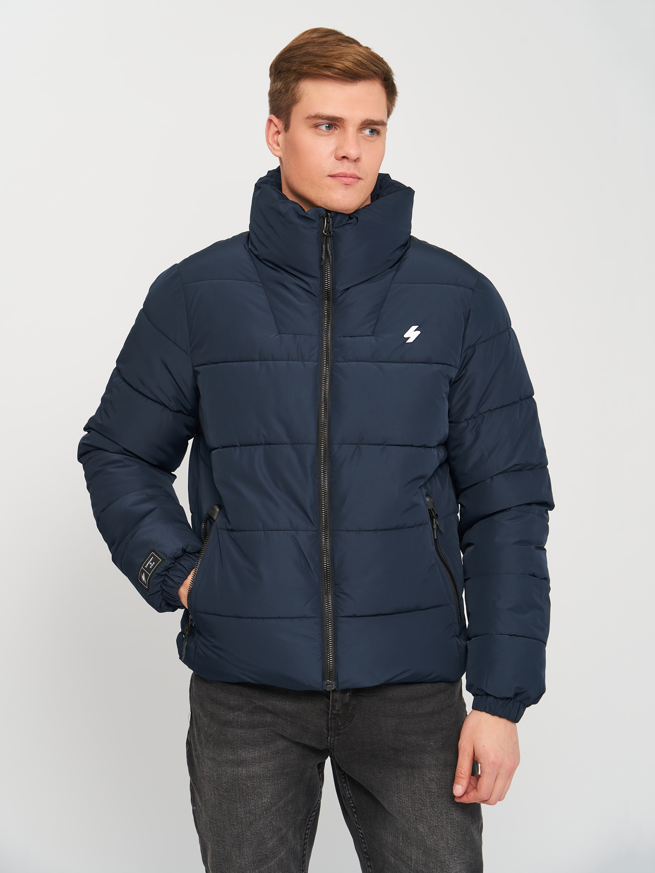 

Куртка Superdry Non Hooded Sports Puffer M5011211A-JKE L Deep Navy