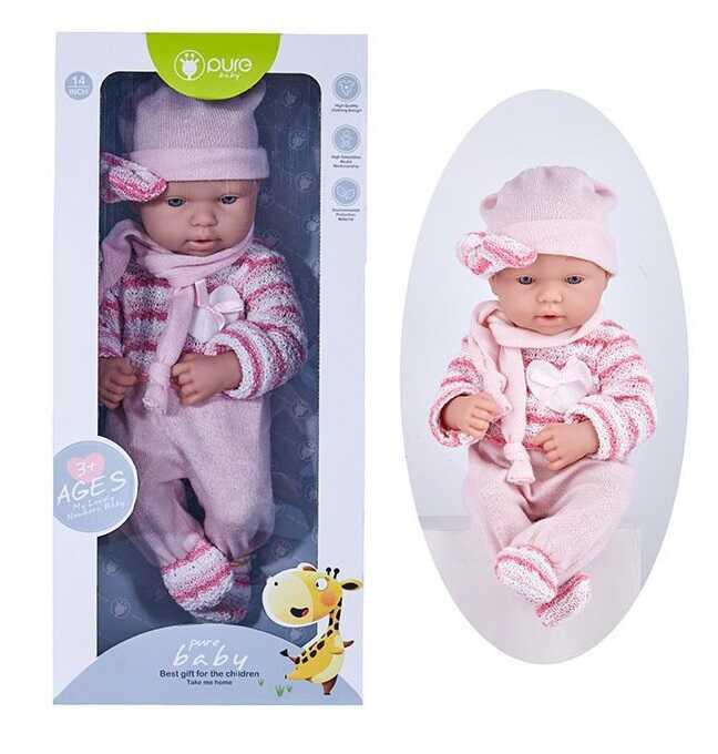 

Детская кукла пупс Pure Baby DF 14-010 A