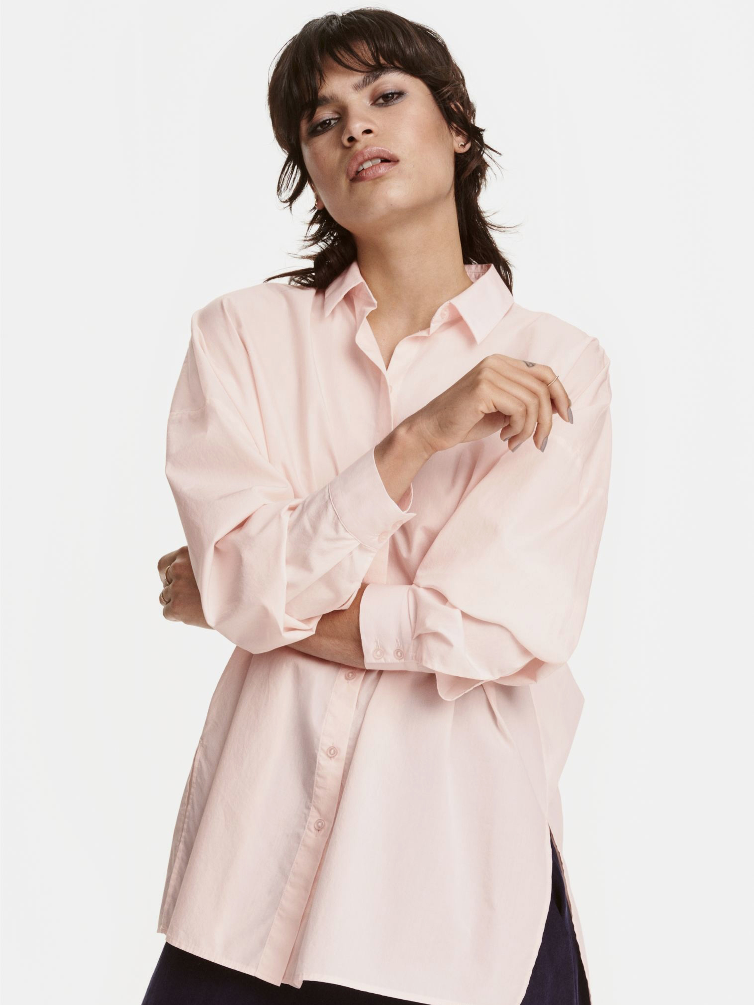 

Рубашка H&M 3590749  Розовая, Рубашка H&M 3590749 38 Розовая