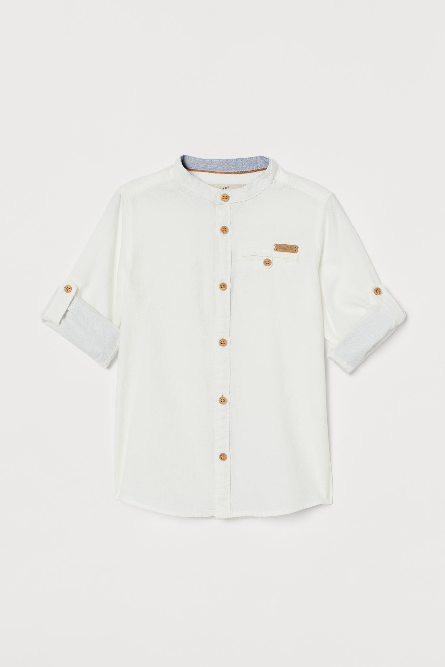 

Рубашка H&M 128см белый 11117422040
