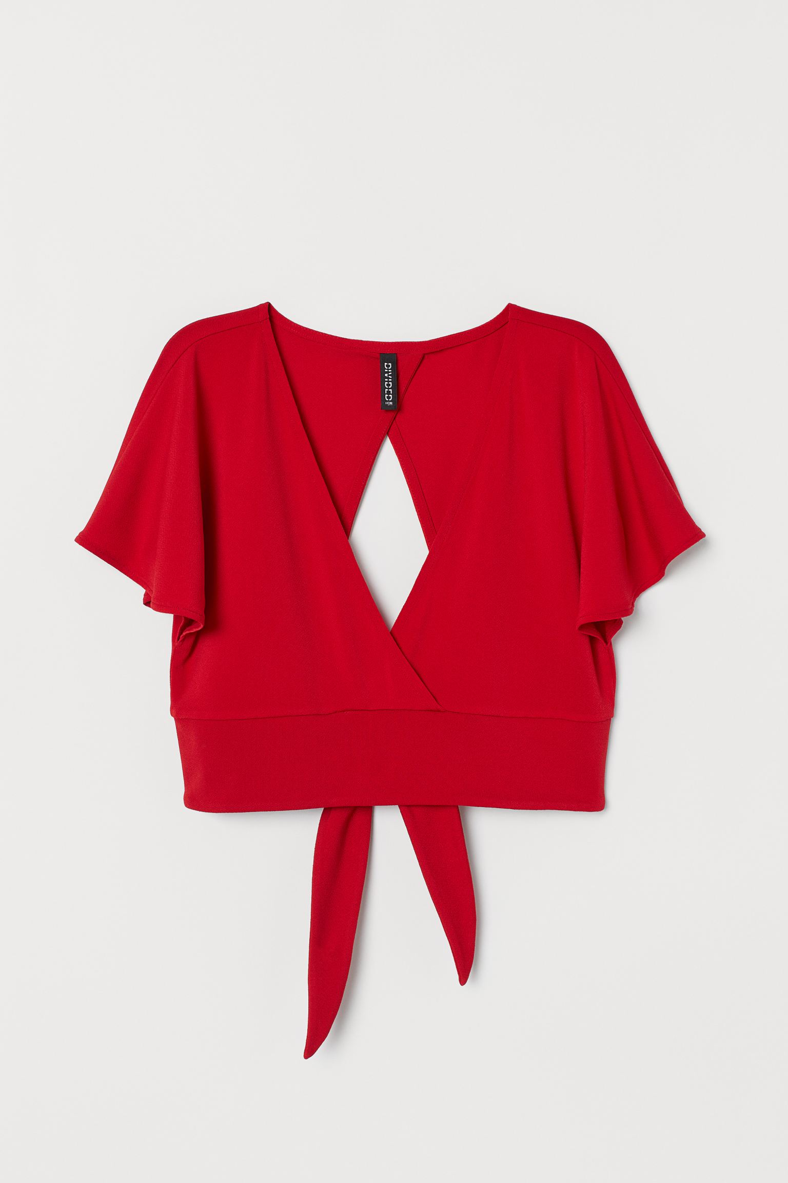 

Блуза H&M L красный 1311761323