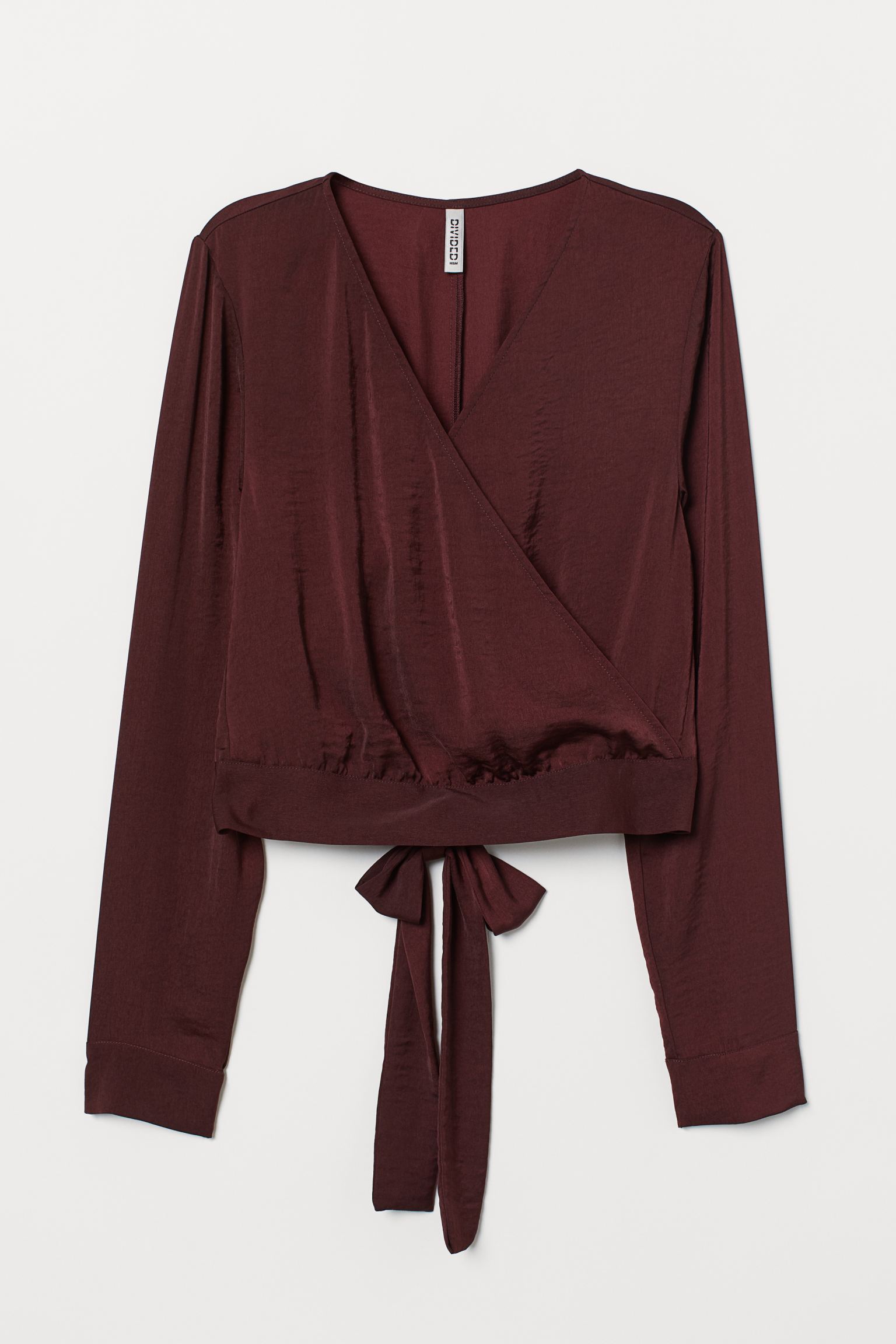 

Блуза H&M  бордовый 1211639496, Блуза H&M 38 бордовый 1211639496