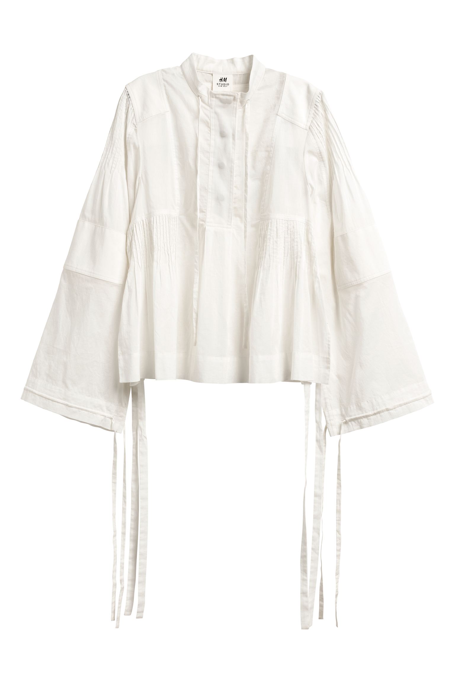 

Блуза H&M  белый 1211615243, Блуза H&M 40 белый 1211615243