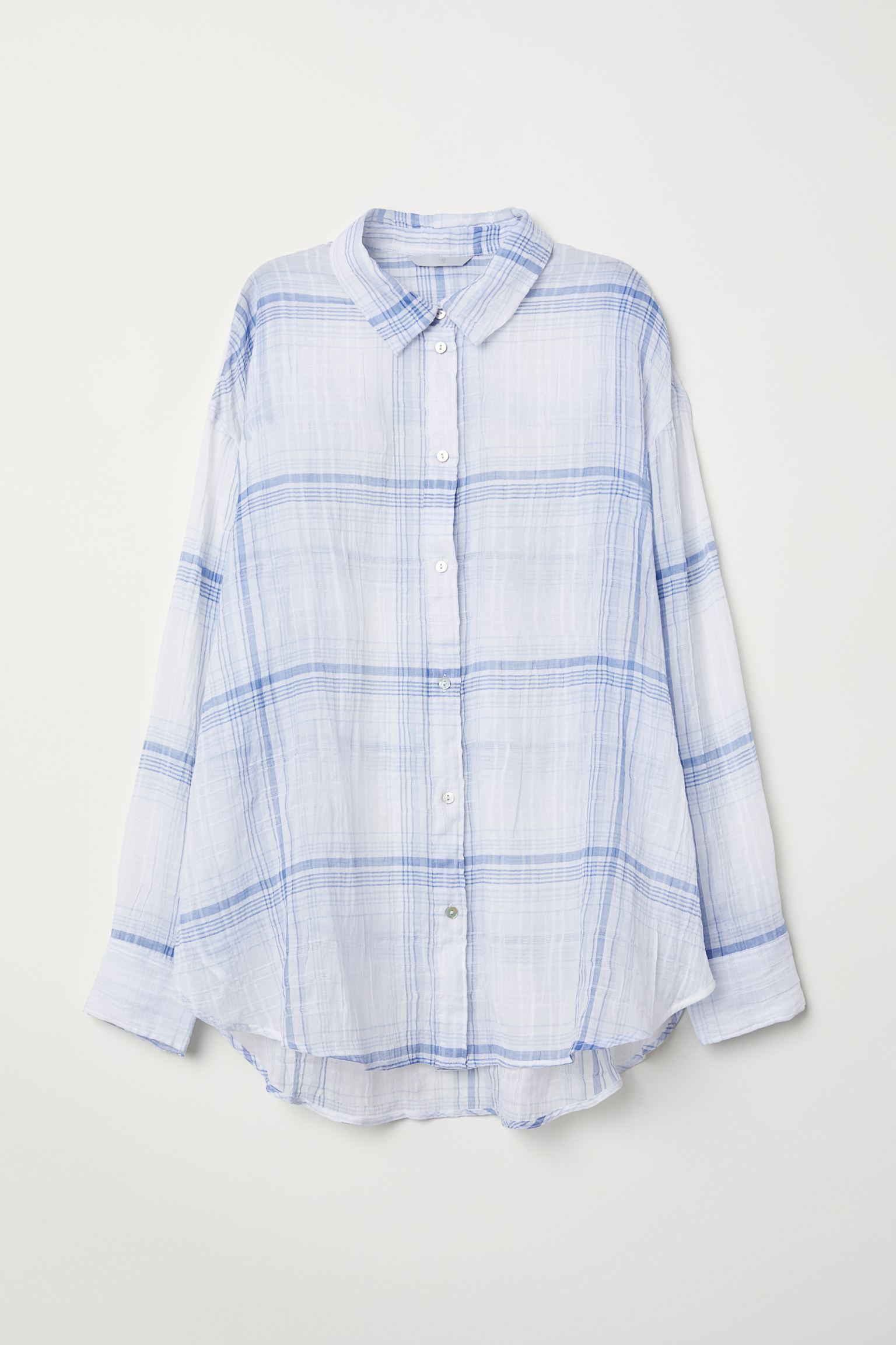 

Рубашка H&M  голубой клетка 11116548547, Рубашка H&M 34 голубой клетка 11116548547