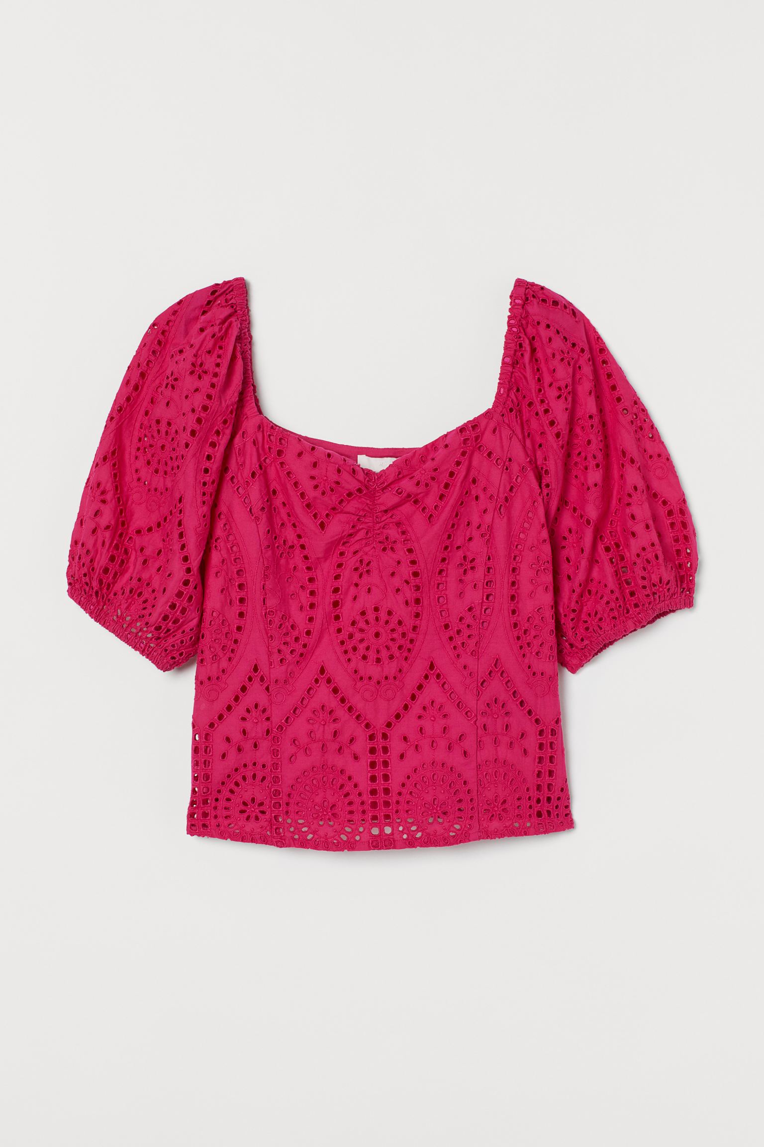 

Блуза H&M  фуксия 11118639801, Блуза H&M 34 фуксия 11118639801