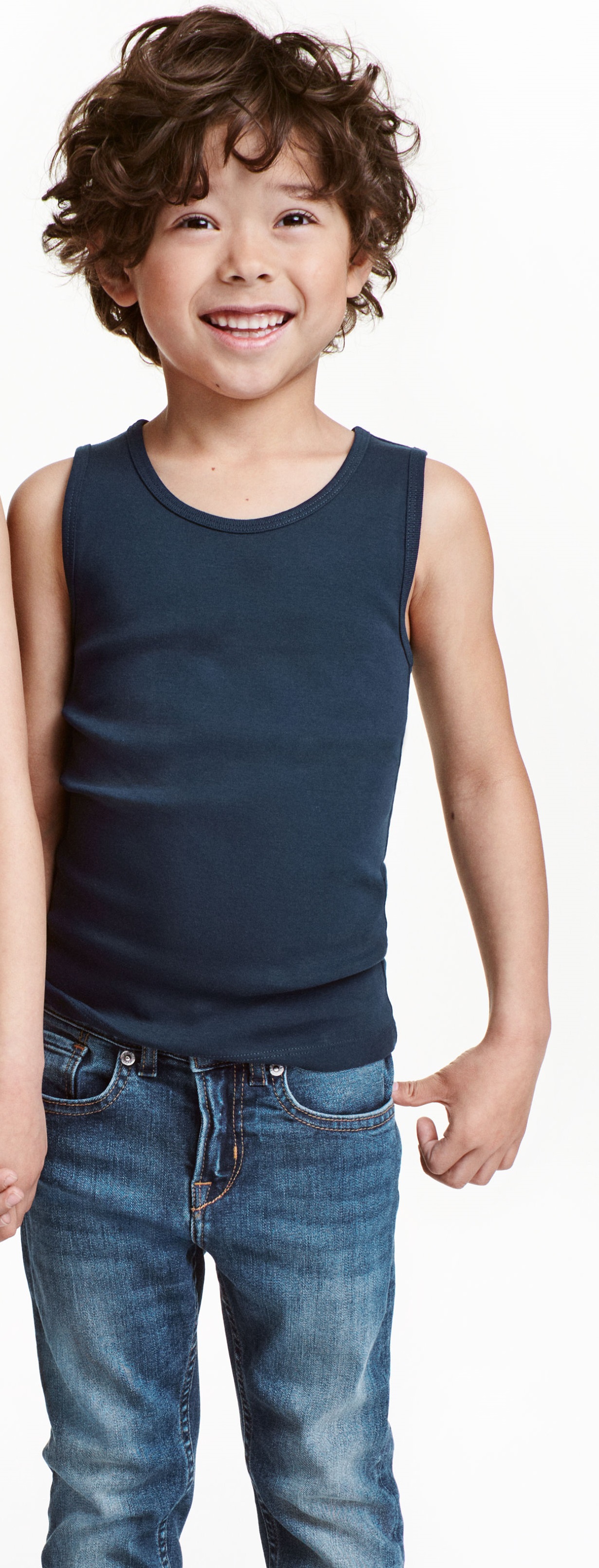 

Майка H&M 98 104см темно синий 2007616