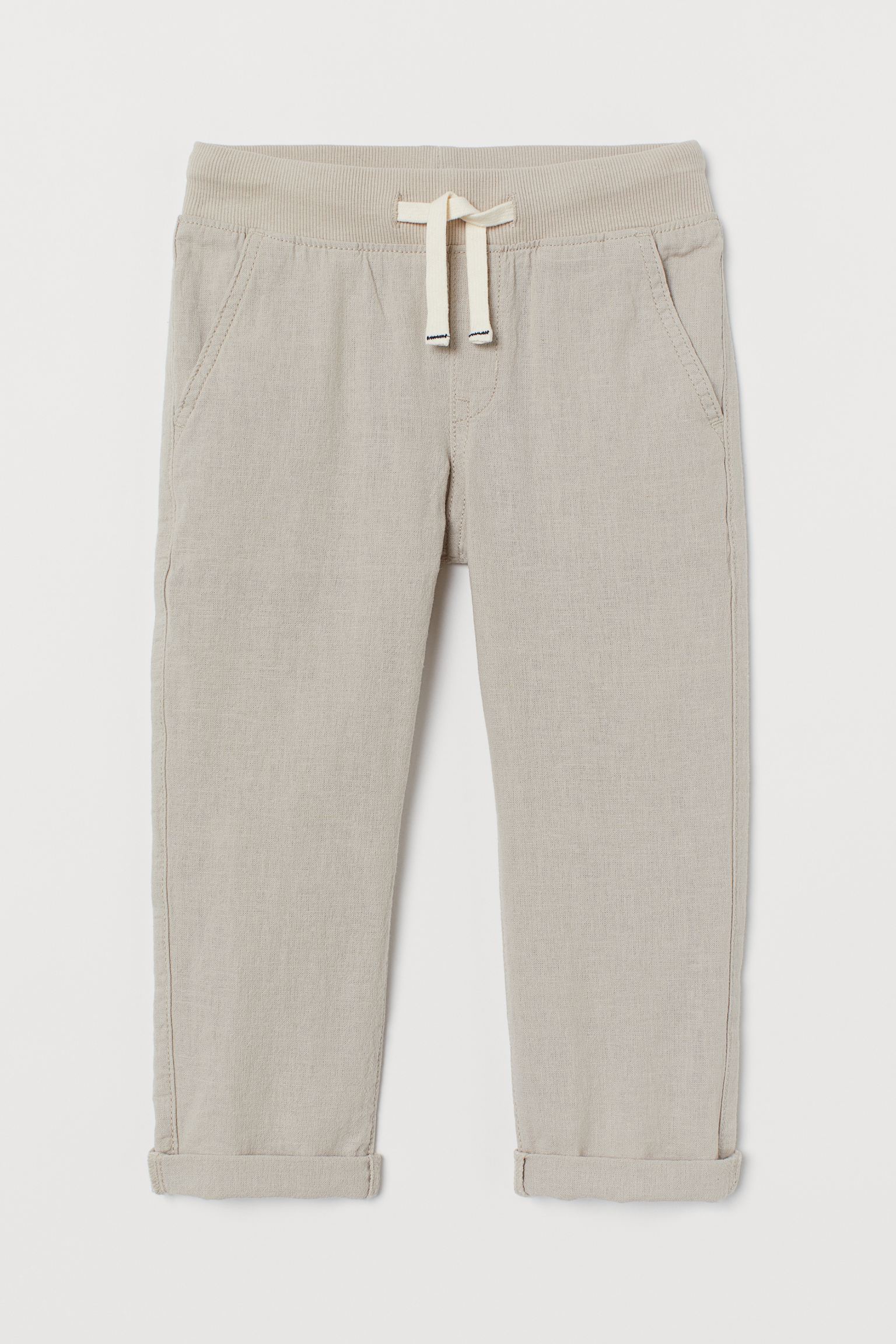 

Брюки H&M 116см светло бежевый 12117578531