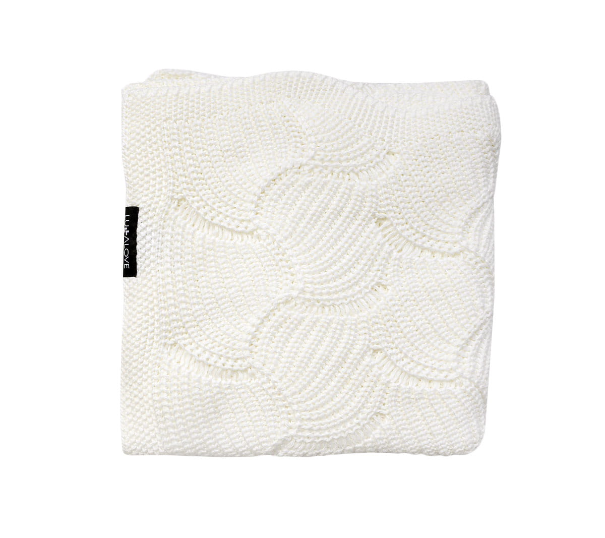 

Дитячий бамбуковий плед LullaLove Shell White Coconut 80х100 см
