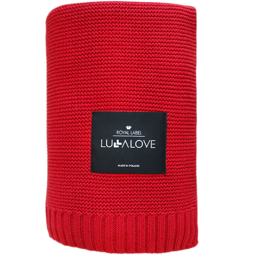 

Дитячий бамбуковий плед LullaLove Classic Red 120х100 см