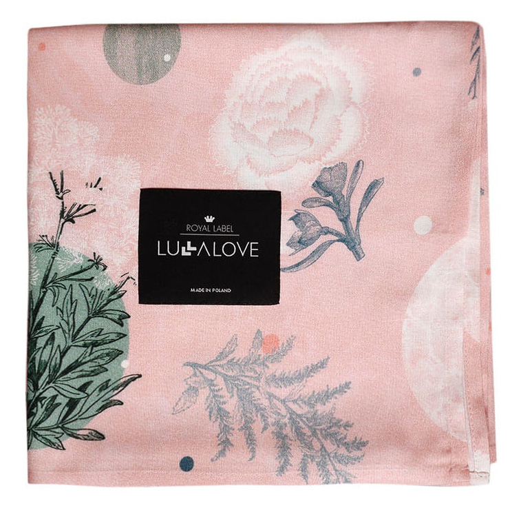 

Дитячий плед LullaLove Rose Garden бамбуковий 100х150 см