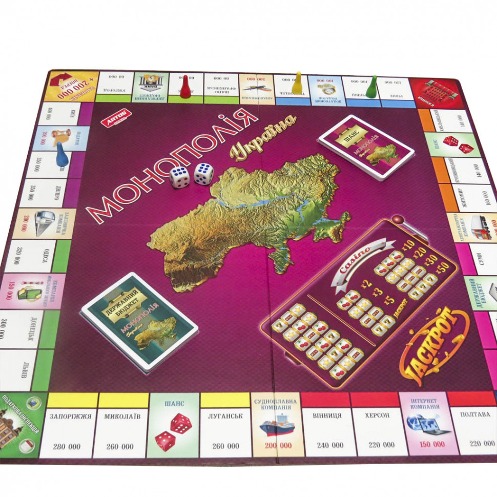 

Настольная игра "Монополія Україна"