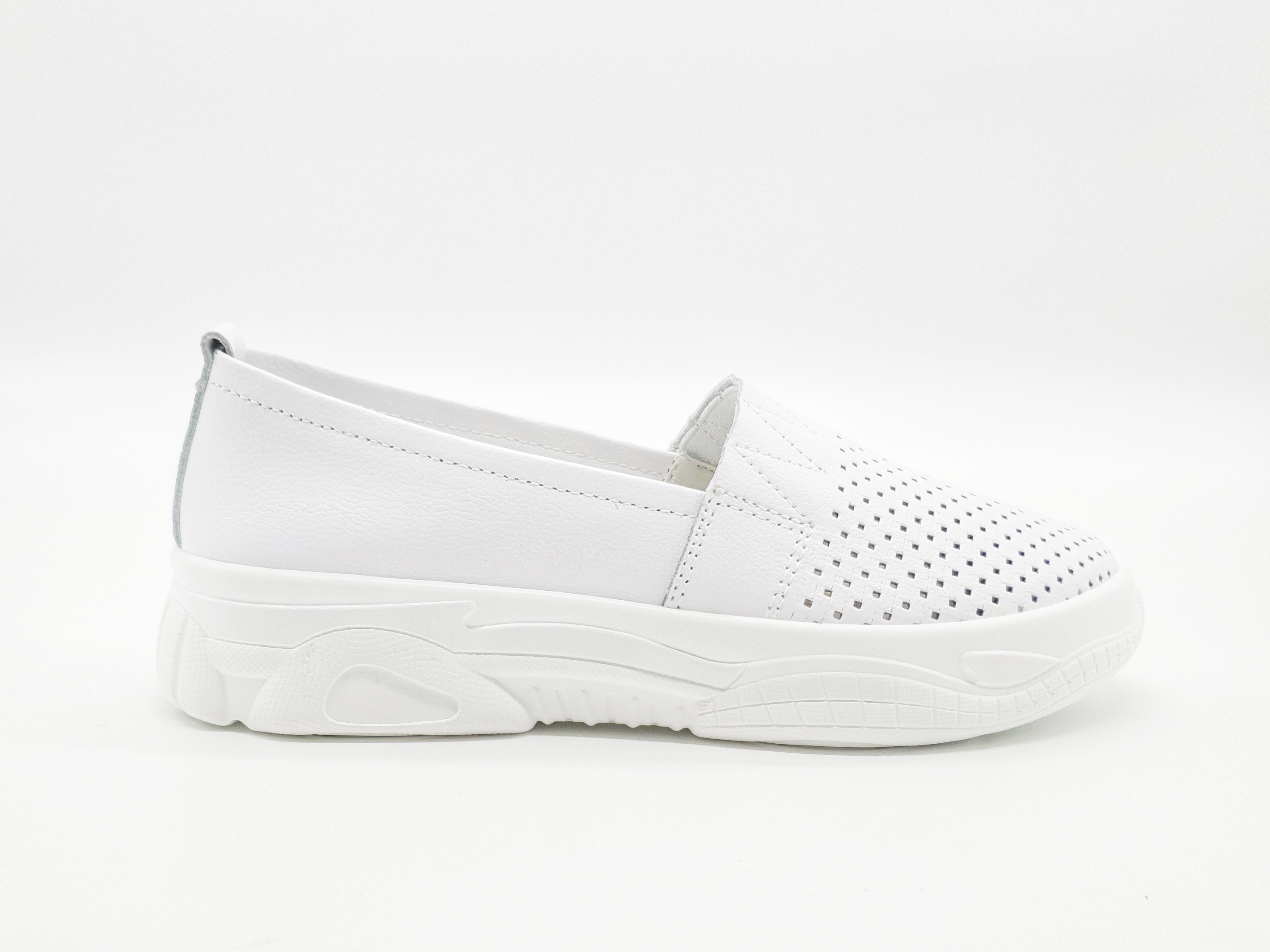 

Жіночі сліпони All Shoes білі шкіряні AS-15-1 25 см 39(р)