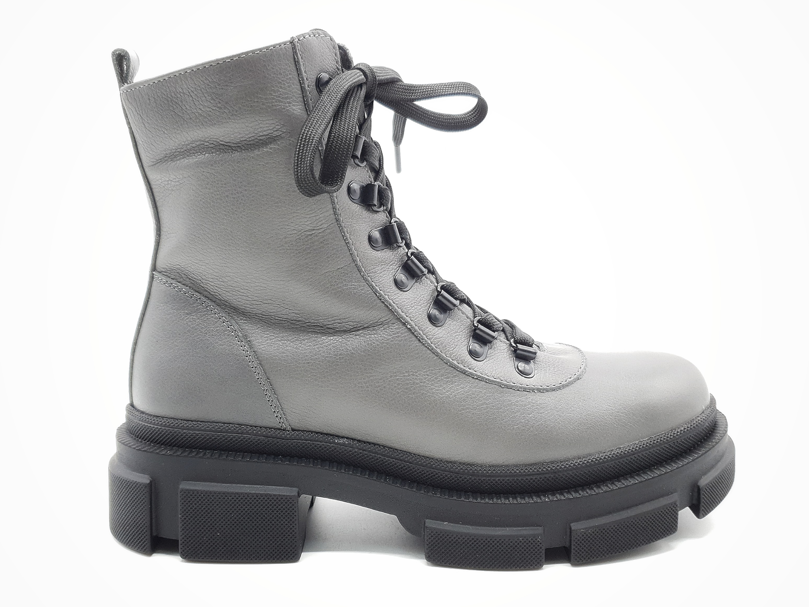 

Ботинки женские Foot Step зимние серые кожаные FS-19-3 41(р)