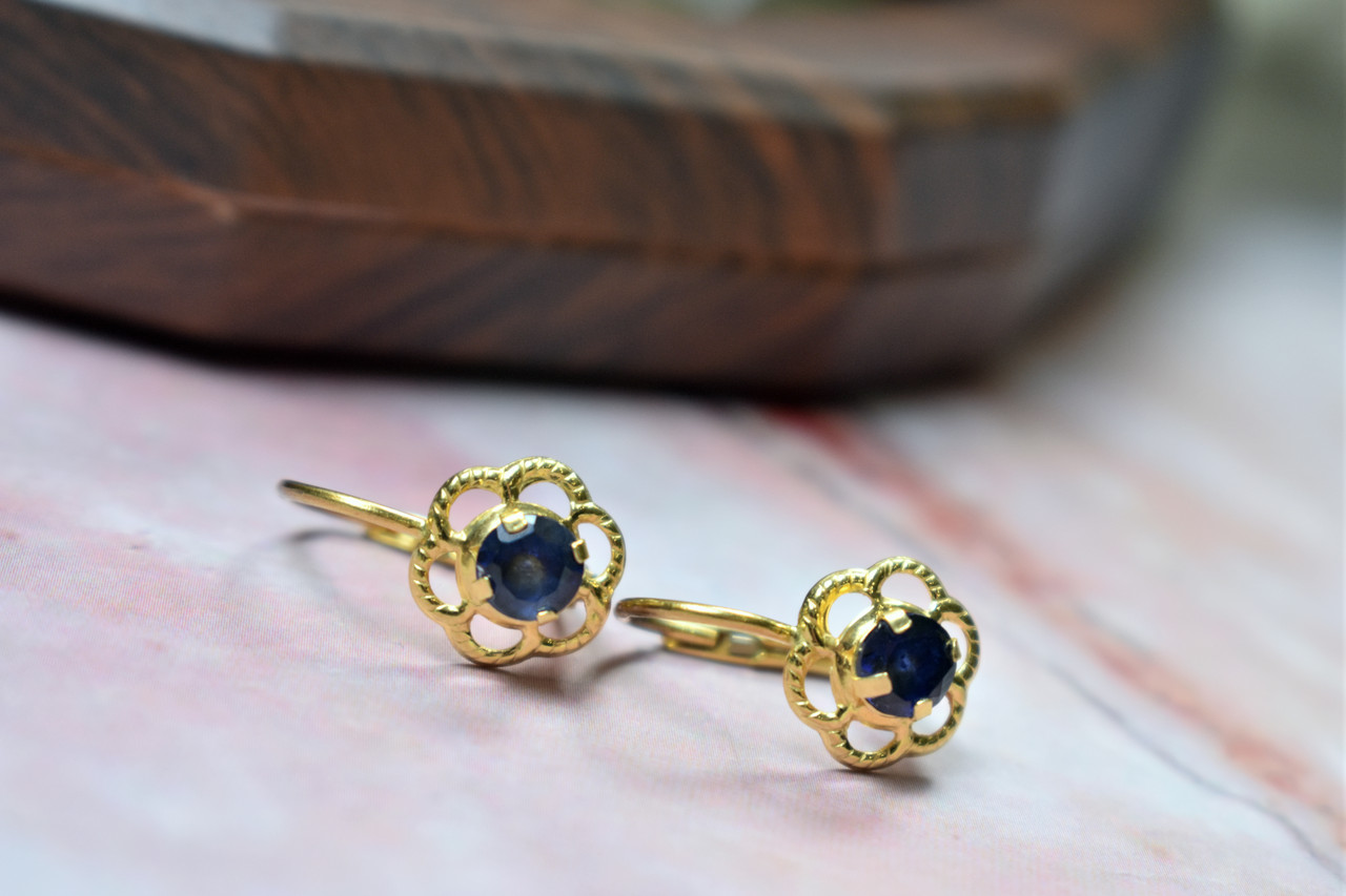 

Золотые Серьги Со Шпинелью Sky Jewelry 8886665