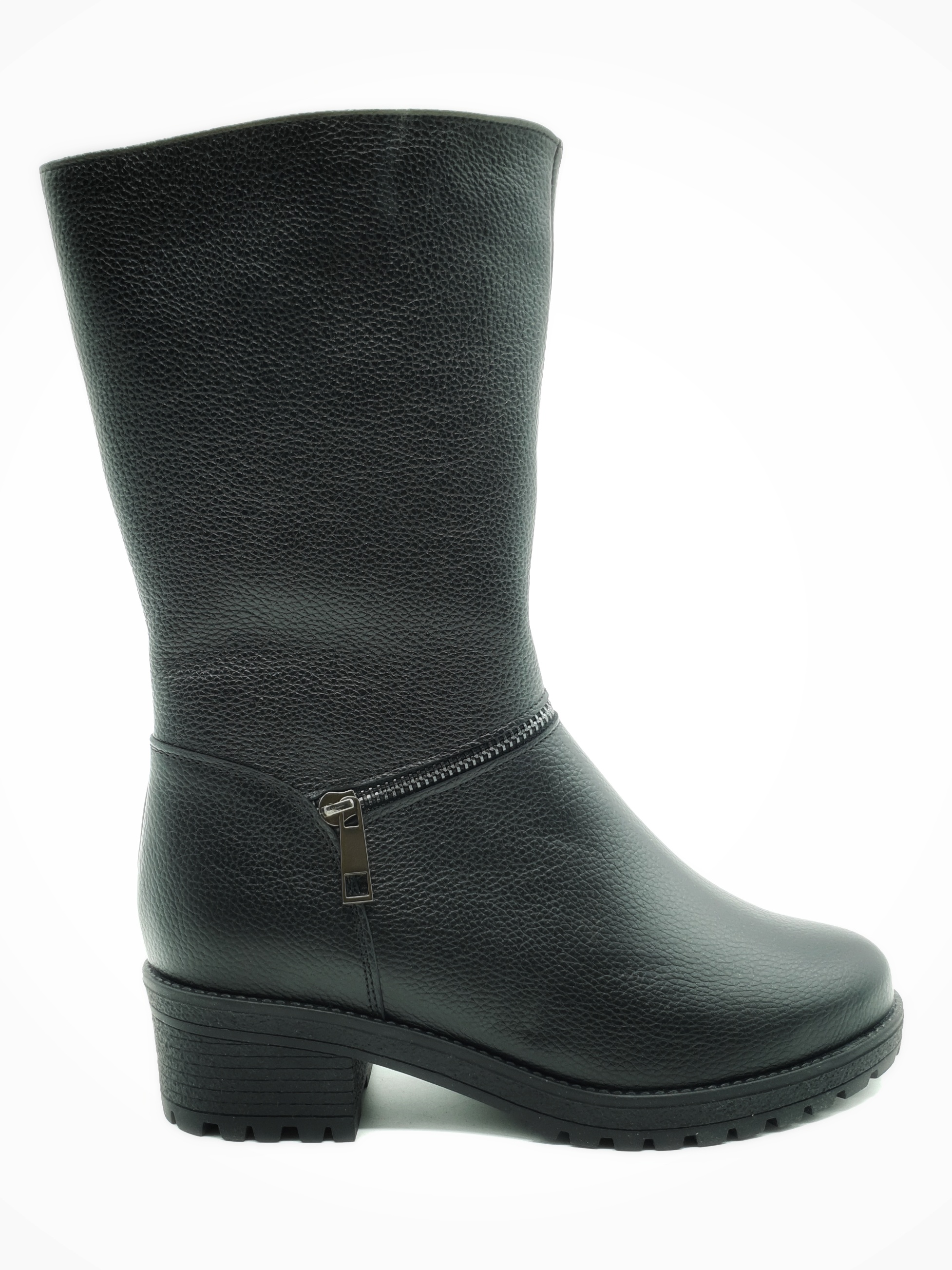 

Сапоги женские Foot Step зимние черные кожаные FS-19-34 37(р)