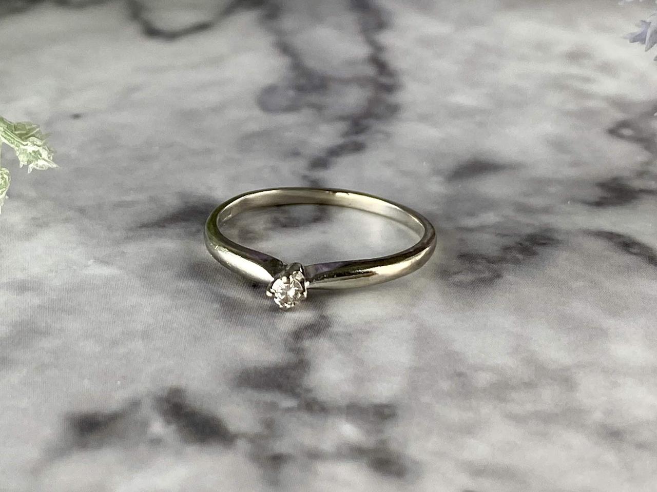 

Кольцо Из Белого Золота С Бриллиантом Sky Jewelry 777666 16 Размер