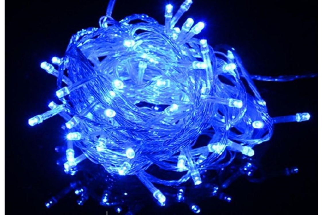

Гирлянда светодиодная LED 200 синяя DTMA