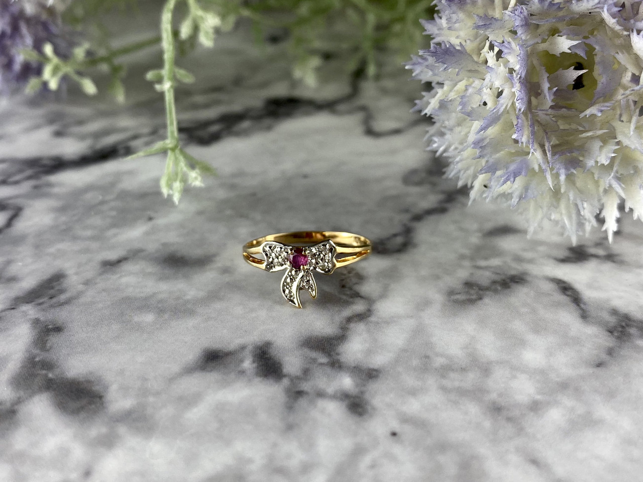 

Золотое Кольцо Со Шпинелью И Бриллиантами Бантик Sky Jewelry 44432 16 Размер