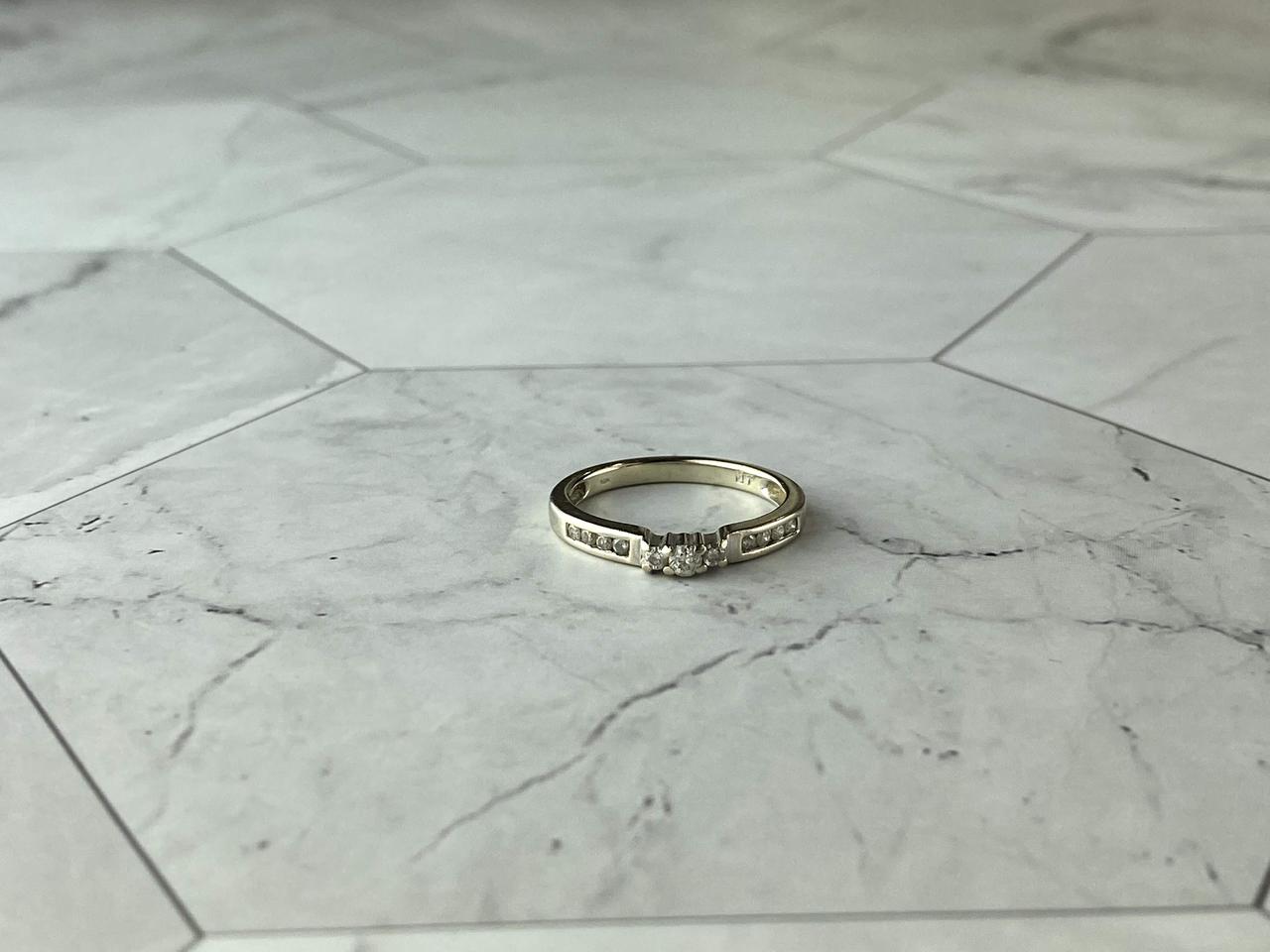 

Кольцо Из Белого Золота С Бриллиантами Sky Jewelry 56999 17 Размер