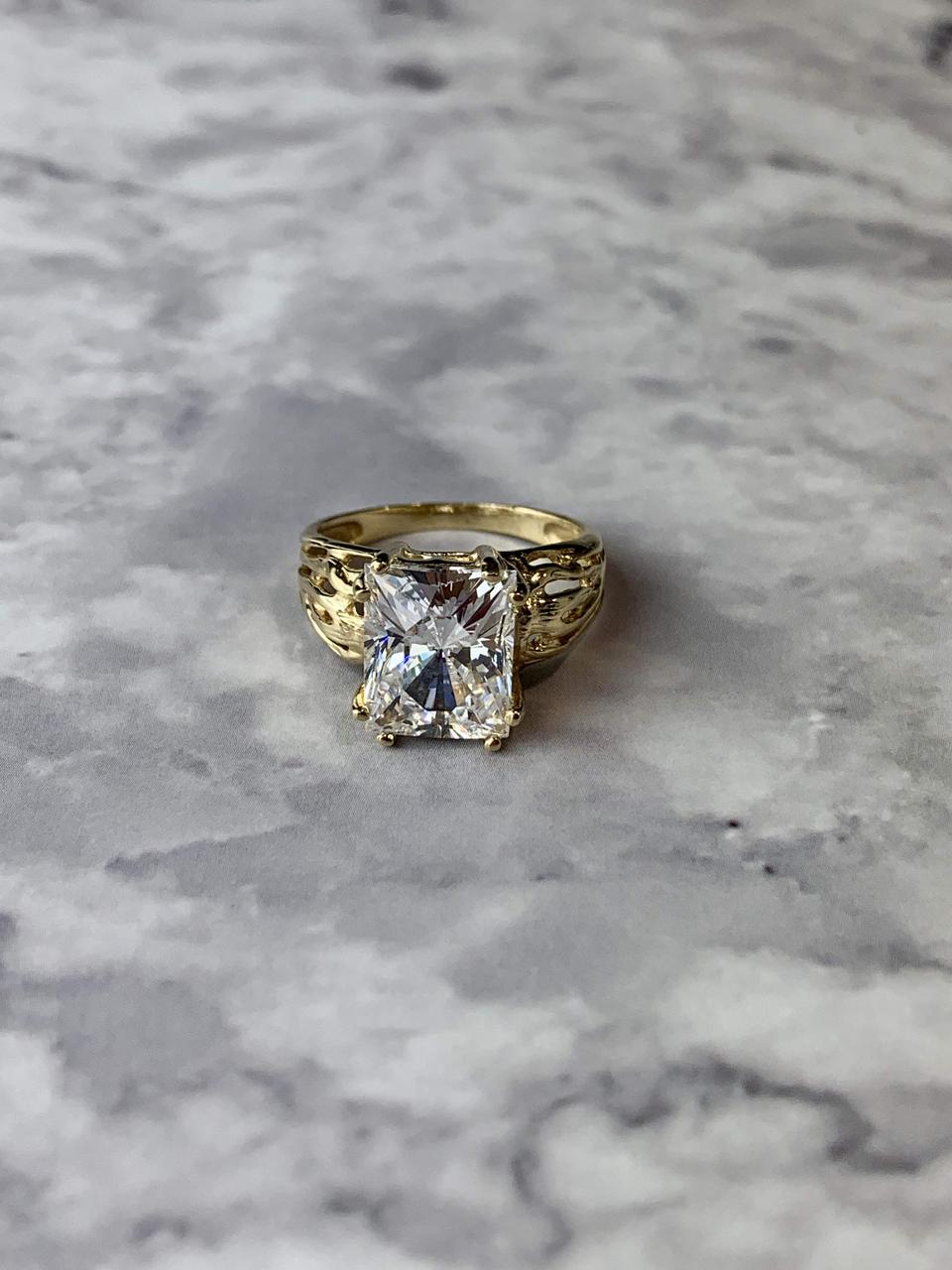 

Золотое Кольцо С Фианитом Sky Jewelry 333422 17 Размер